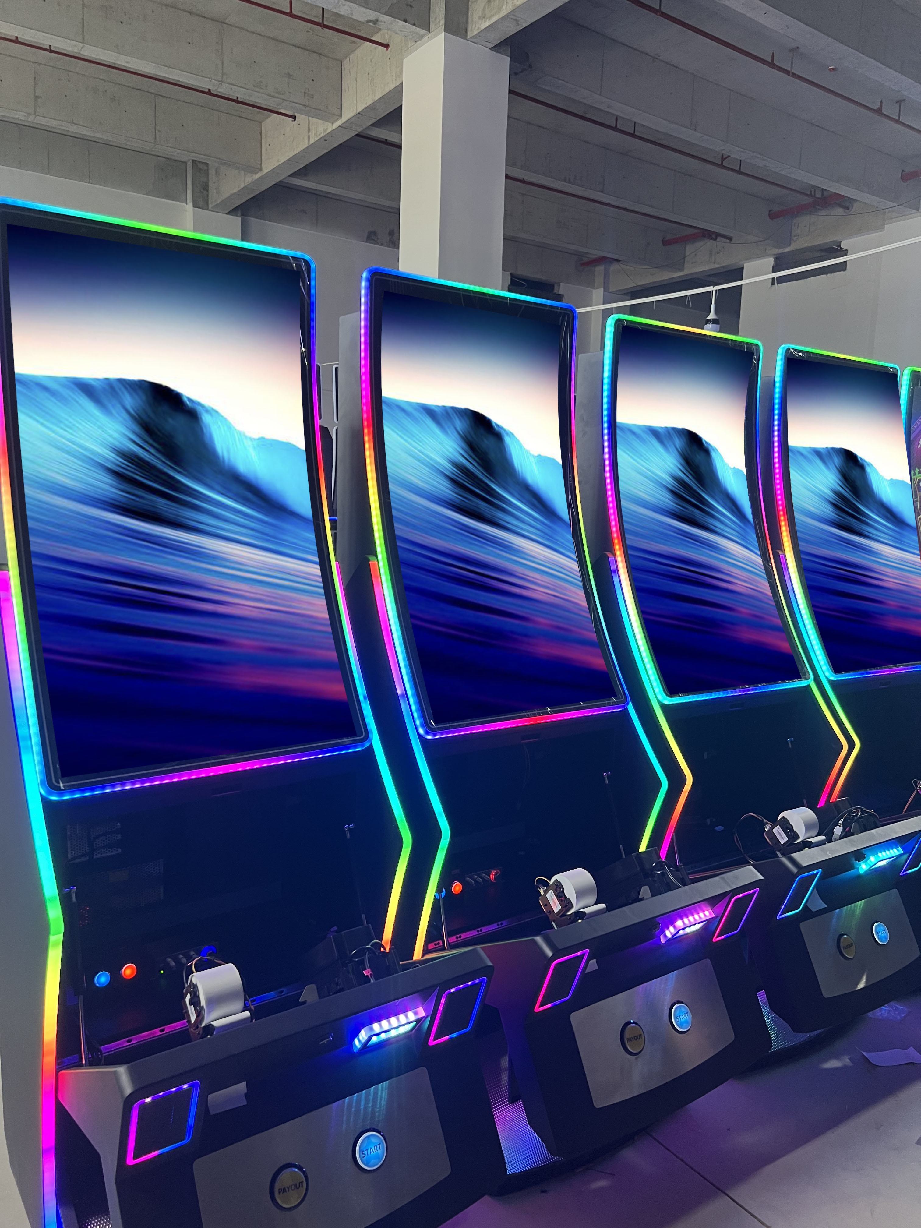 Custom 43 Inch Monitor Coin Operated Skill Game Machine Metal Cabinet for Game Room Setup