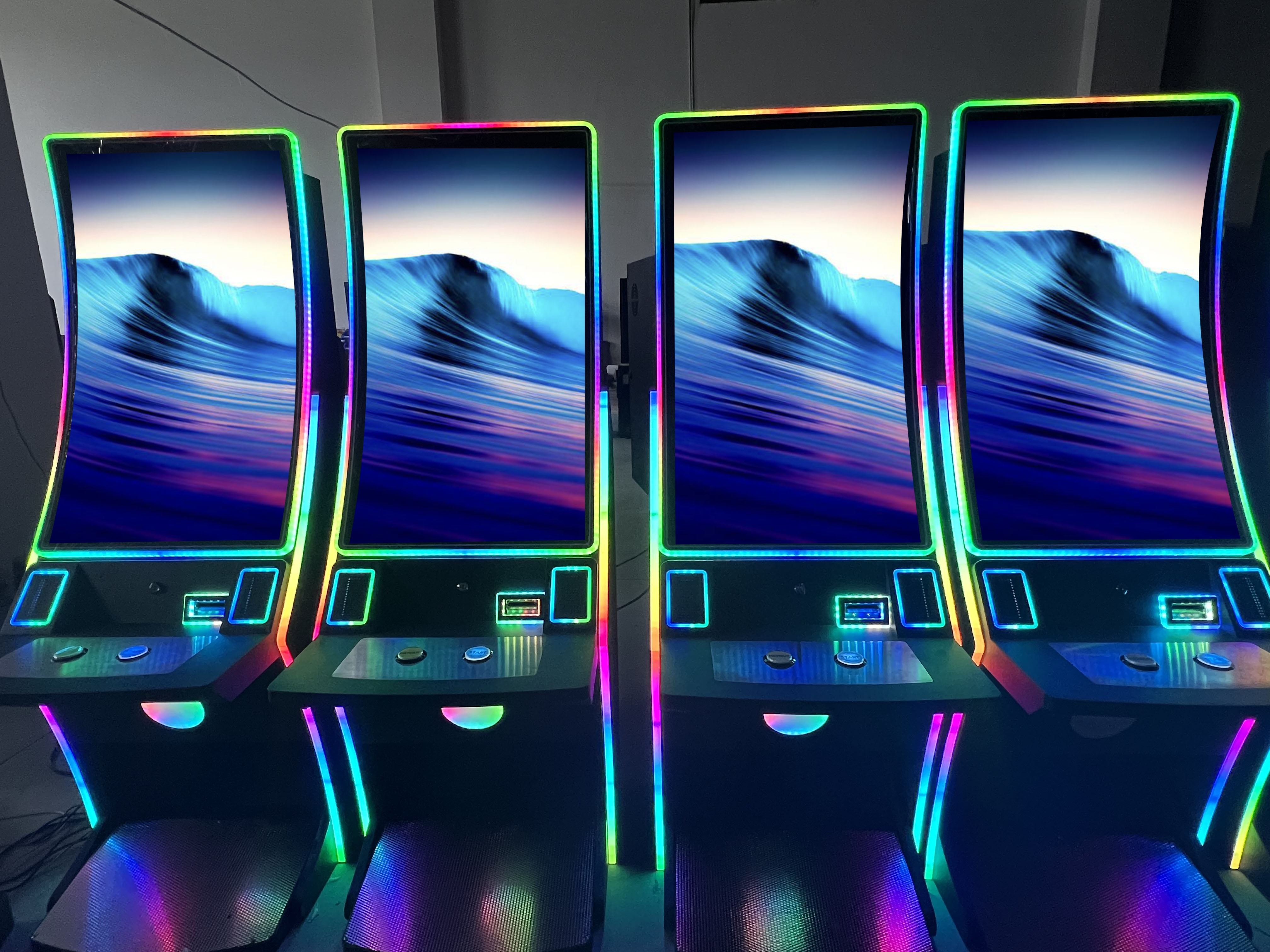 Custom 43 Inch Monitor Coin Operated Skill Game Machine Metal Cabinet for Game Room Setup